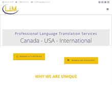 Tablet Screenshot of languagesim.com